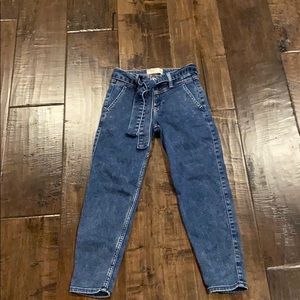 Abercrombie kids high rise jeans